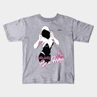 Be a Hero like a girl! Kids T-Shirt